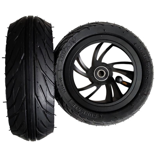 Free Shipping 4 New 155mm Air Wheels compatible with Direct Drive Motors with adaptor - ridefaboard