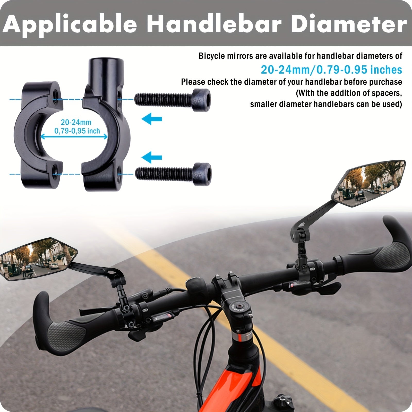 Cycle handlebar mirror deals