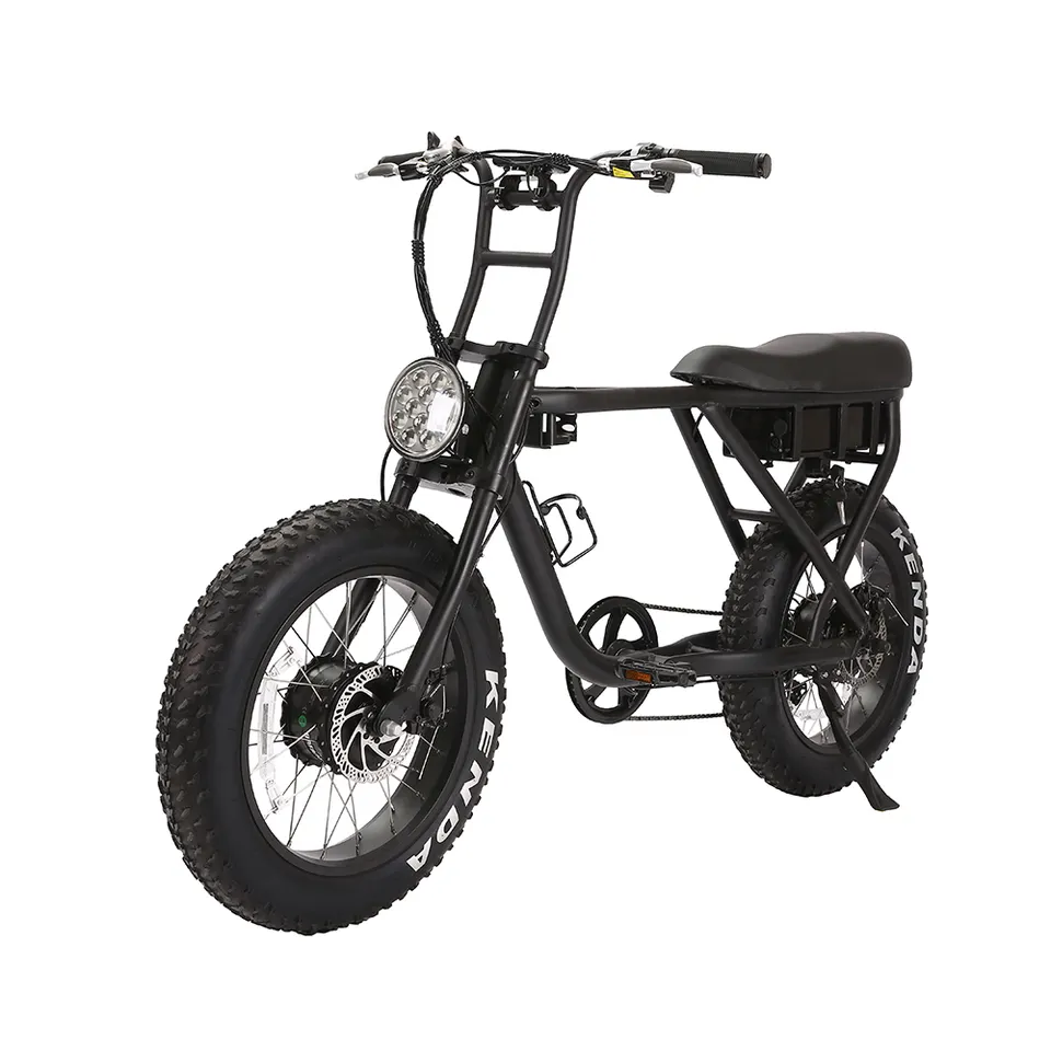 ZUGO ATV08 elektrische vetband fiets 20 inch high power en kwaliteit elektrische fiets