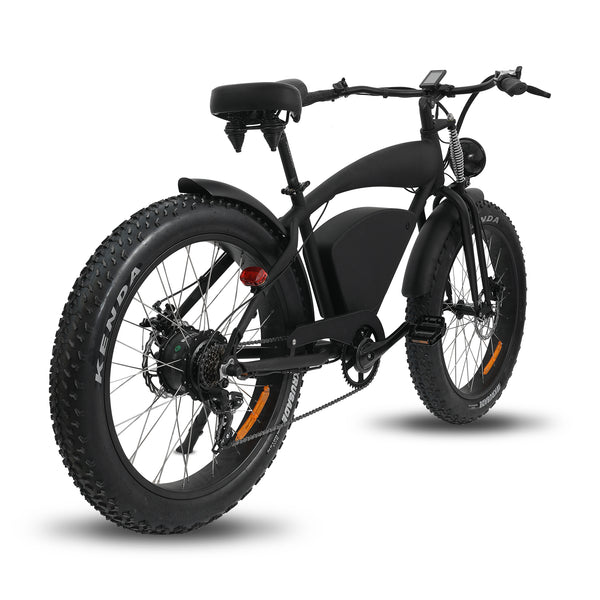 Ridefaboard AJ-EBA205-C Vélo électrique à longue portée à gros pneus