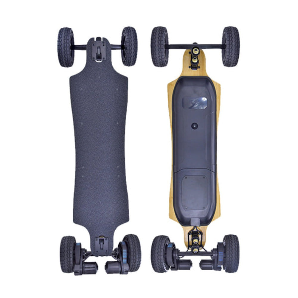 Ridefaboard GTS-01 Skateboard elettrico a doppia guida 7.5A Doppio 1200W Potente