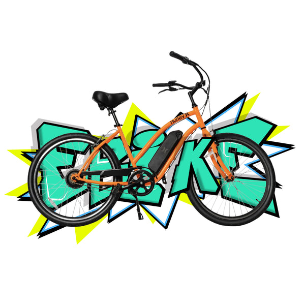 Hurley 26 « Vélo électrique pour adultes 350W Motor City Mountain Ebike
