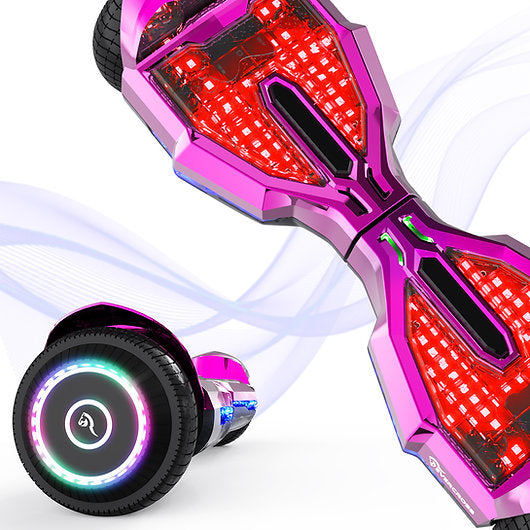 EVERCROSS Hoverboard, 6,5-Zoll-App-fähige Bluetooth-Hoverboards, selbstbalancierender Roller, Hoverboard für Kinder, Jugendliche, Erwachsene